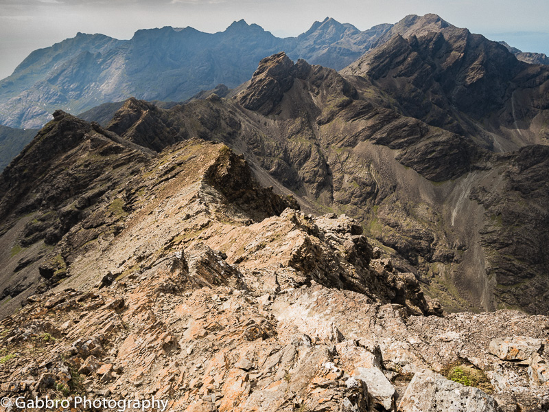 The Cuillin ridge from Bruach na Frithe